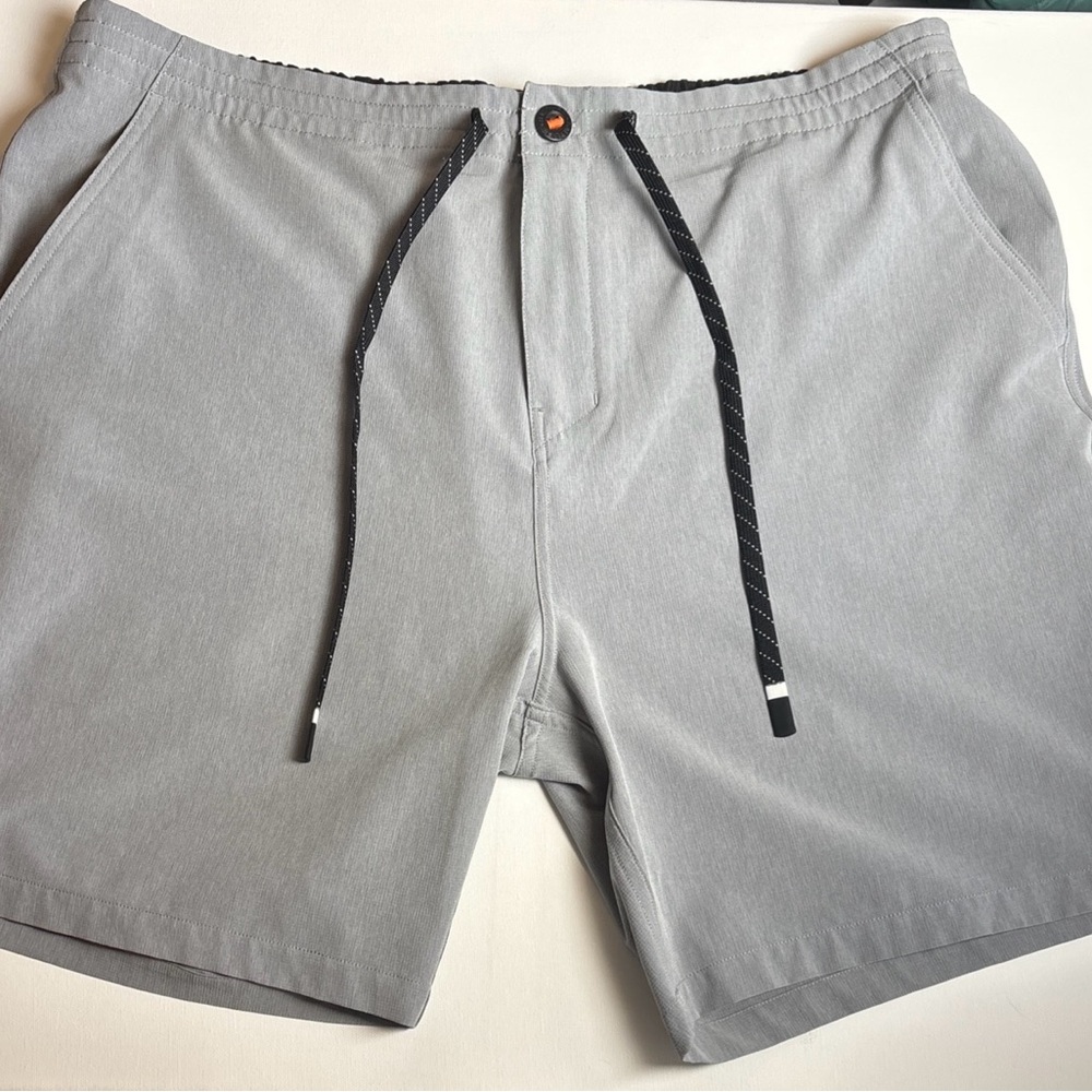 Salt Life Hybrid Shorts Men's Size 40 Gray Topwater Fishing‎ Boardwalk Shorts